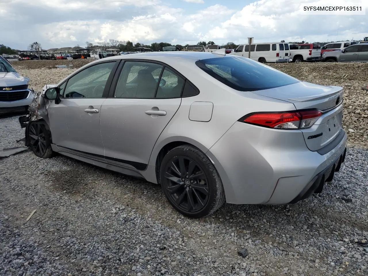 2023 Toyota Corolla Se VIN: 5YFS4MCEXPP163511 Lot: 63244625
