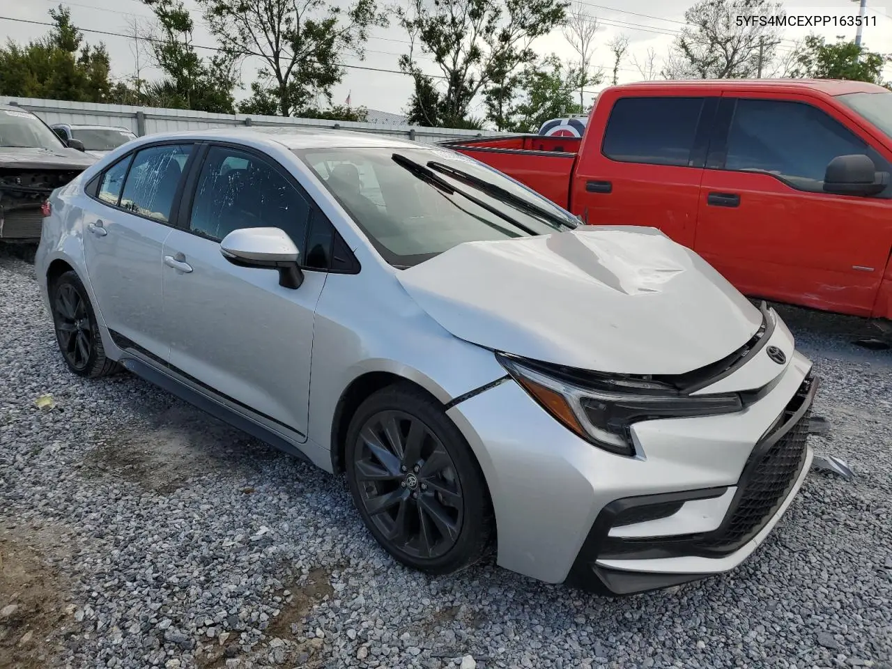 2023 Toyota Corolla Se VIN: 5YFS4MCEXPP163511 Lot: 63244625