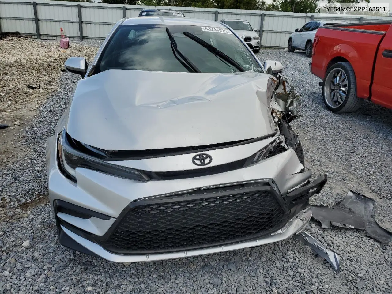 2023 Toyota Corolla Se VIN: 5YFS4MCEXPP163511 Lot: 63244625