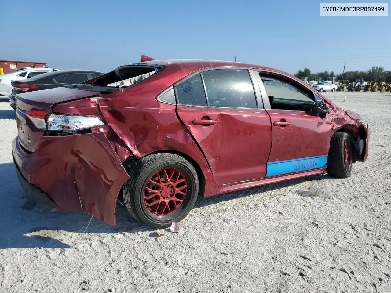 5yfb4mde3rp087499 5YFB4MDE3RP087499 2024 Toyota Corolla Le