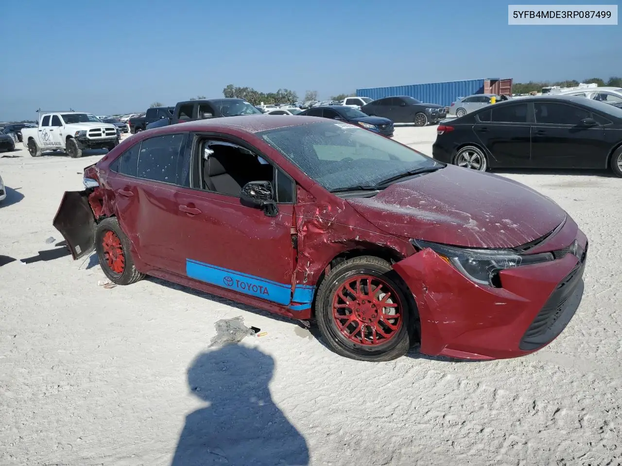 5yfb4mde3rp087499 5YFB4MDE3RP087499 2024 Toyota Corolla Le