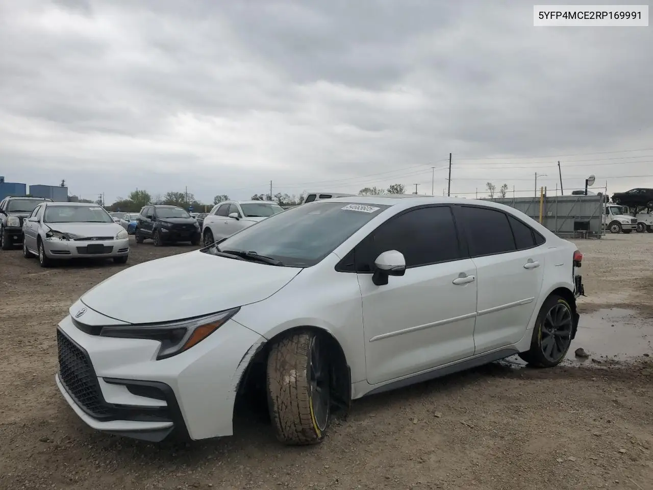 2024 Toyota Corolla Se VIN: 5YFP4MCE2RP169991 Lot: 54665605