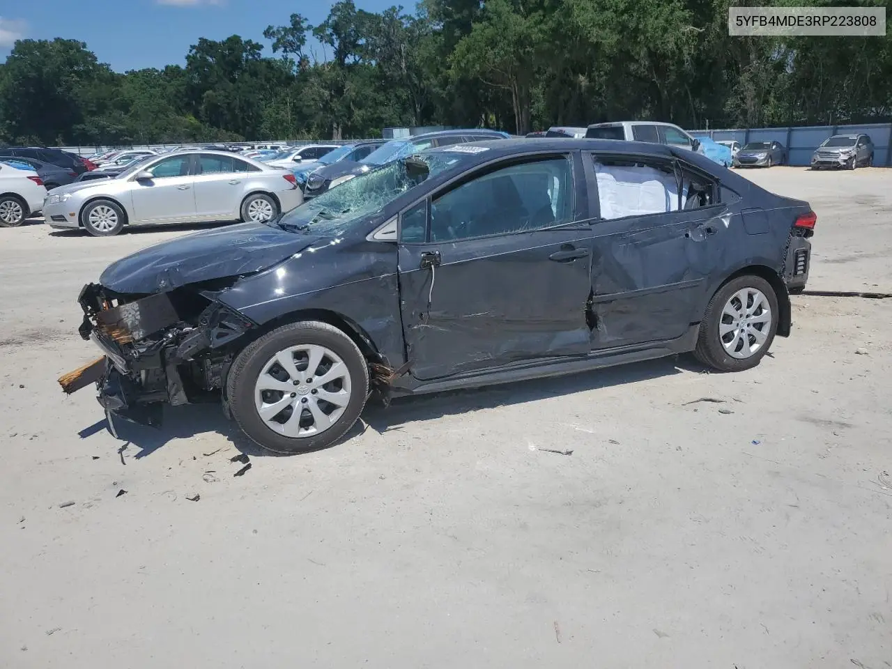 2024 Toyota Corolla Le VIN: 5YFB4MDE3RP223808 Lot: 57688665