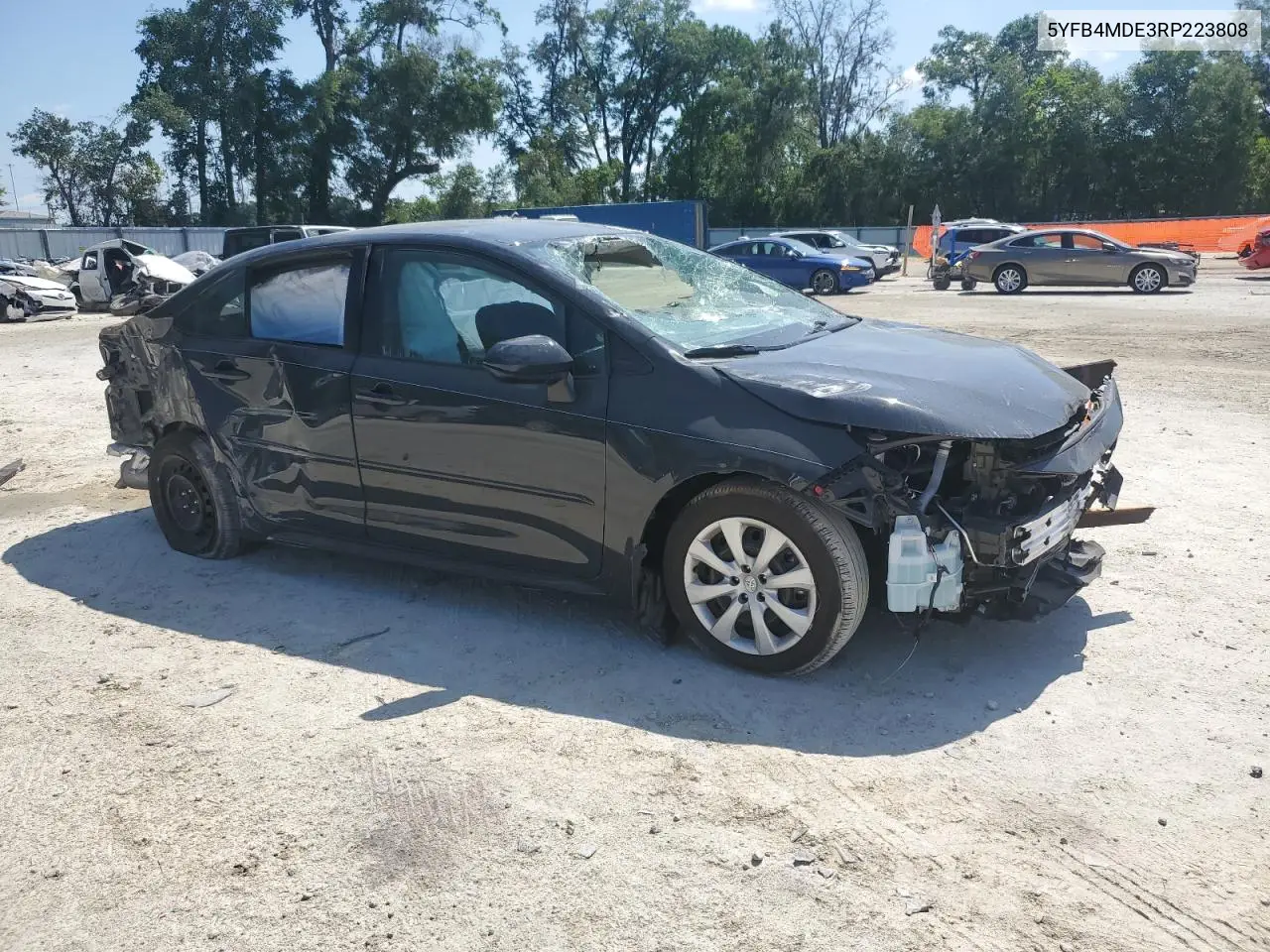 2024 Toyota Corolla Le VIN: 5YFB4MDE3RP223808 Lot: 57688665