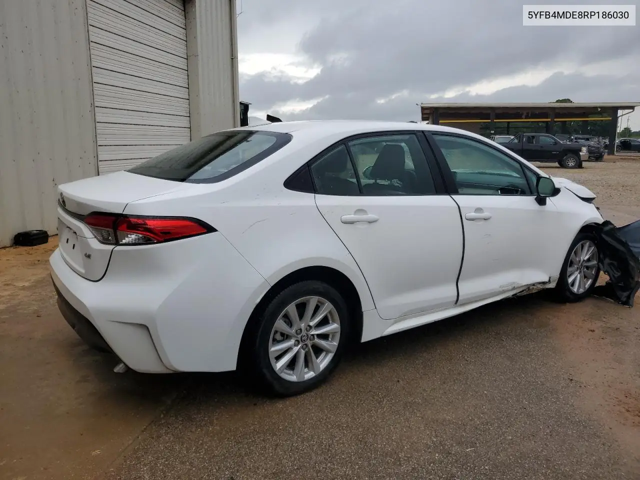 2024 Toyota Corolla Le VIN: 5YFB4MDE8RP186030 Lot: 60901675