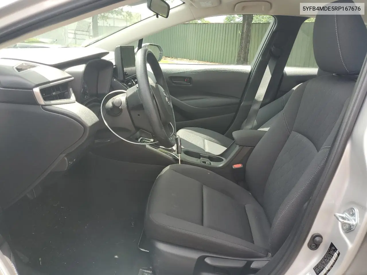 2024 Toyota Corolla Le VIN: 5YFB4MDE5RP167676 Lot: 61781495