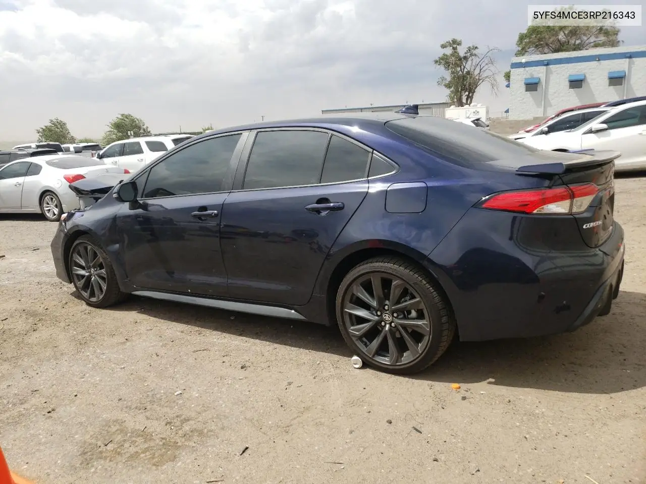 2024 Toyota Corolla Se VIN: 5YFS4MCE3RP216343 Lot: 63059715