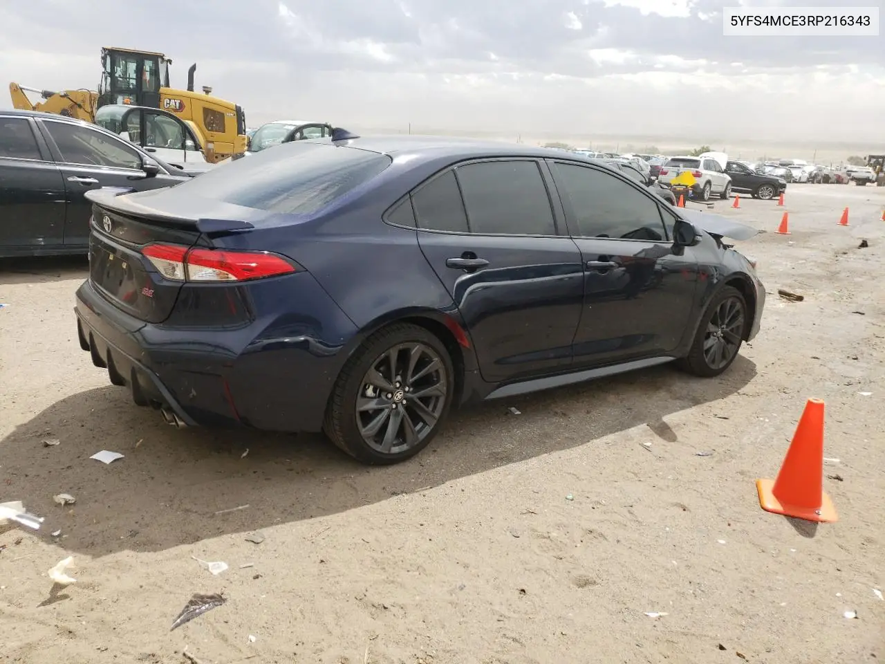 2024 Toyota Corolla Se VIN: 5YFS4MCE3RP216343 Lot: 63059715