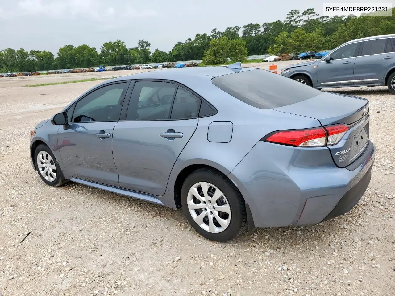 2024 Toyota Corolla Le VIN: 5YFB4MDE8RP221231 Lot: 63063835