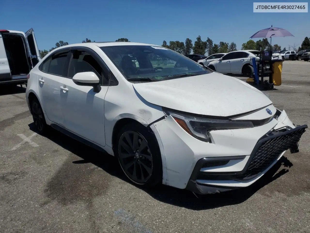 2024 Toyota Corolla Le VIN: JTDBCMFE4R3027465 Lot: 63259475