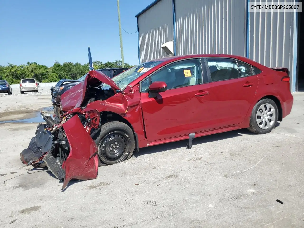 5yfb4mde8sp265087 5YFB4MDE8SP265087 2025 Toyota Corolla Le