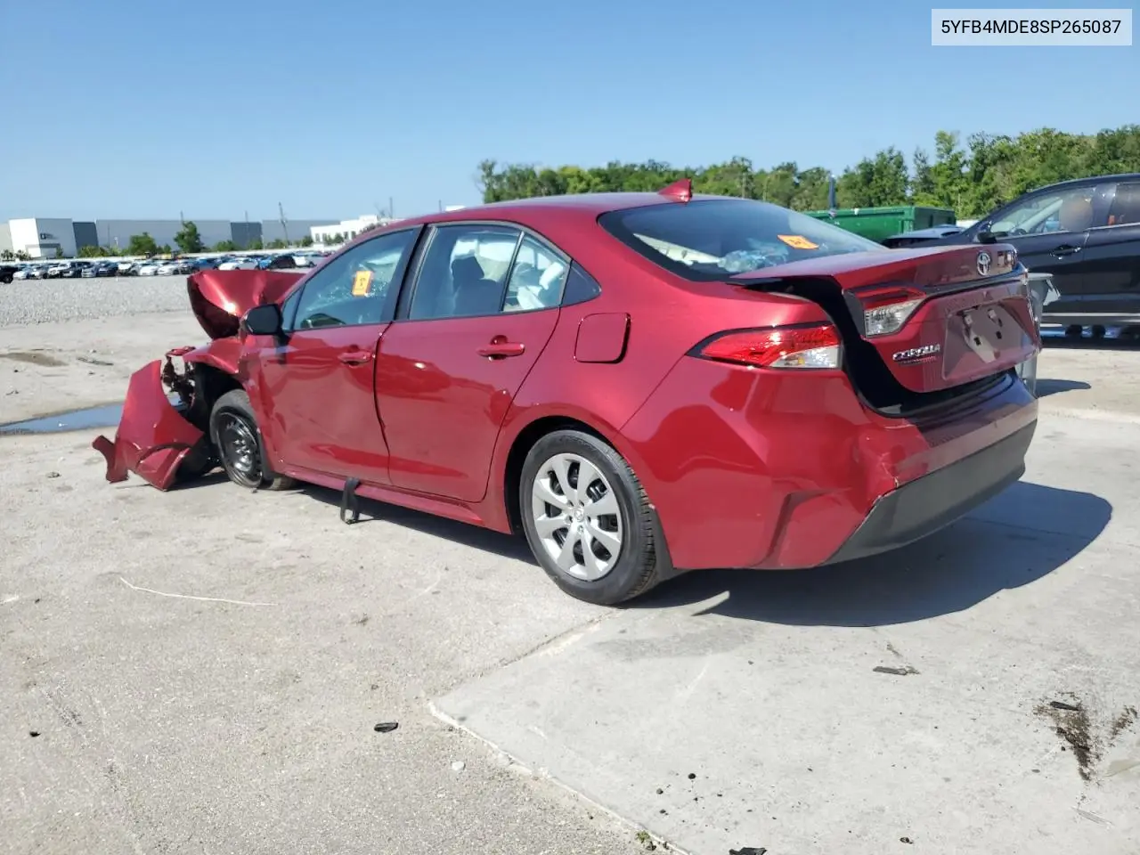 5yfb4mde8sp265087 5YFB4MDE8SP265087 2025 Toyota Corolla Le