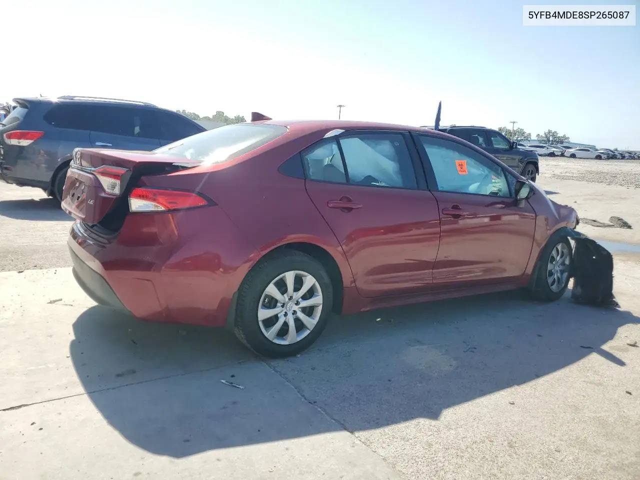 5yfb4mde8sp265087 5YFB4MDE8SP265087 2025 Toyota Corolla Le