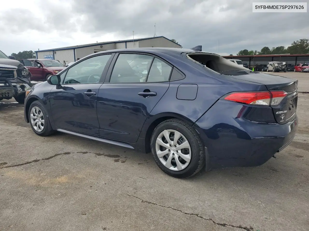 2025 Toyota Corolla Le VIN: 5YFB4MDE7SP297626 Lot: 56047235