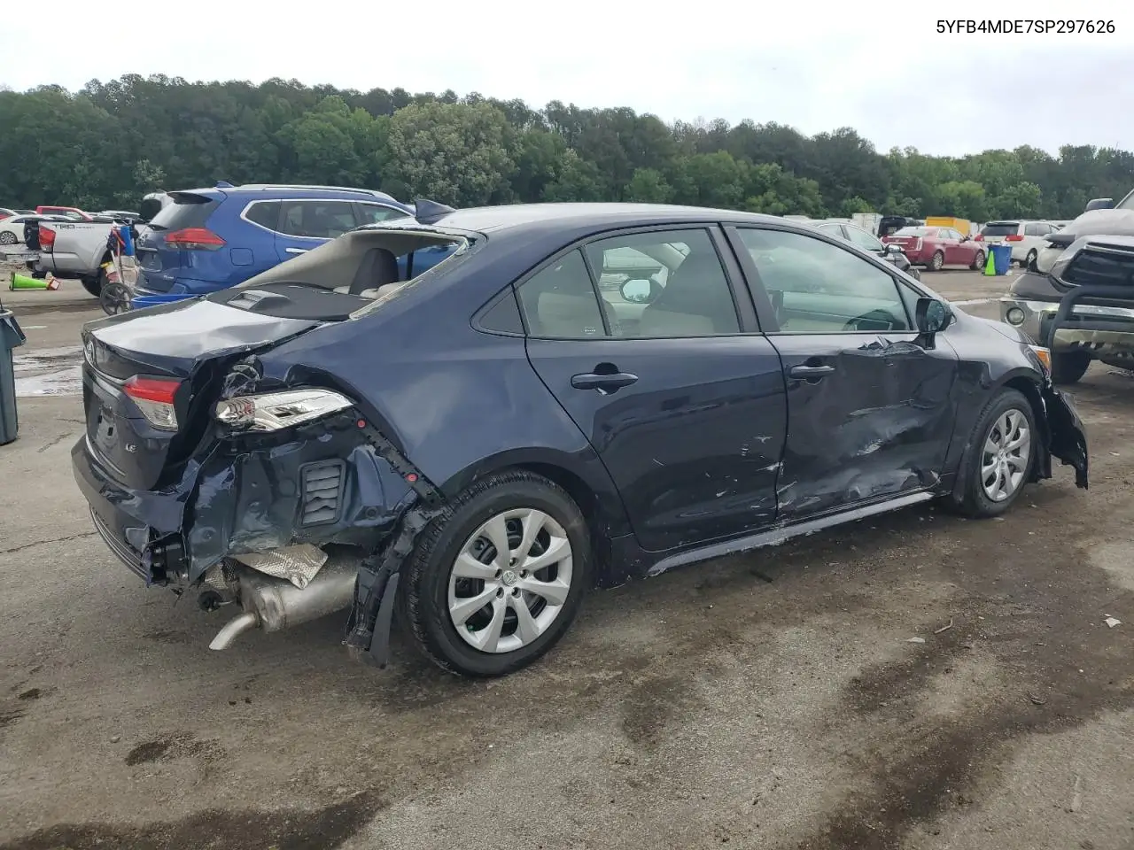 2025 Toyota Corolla Le VIN: 5YFB4MDE7SP297626 Lot: 56047235