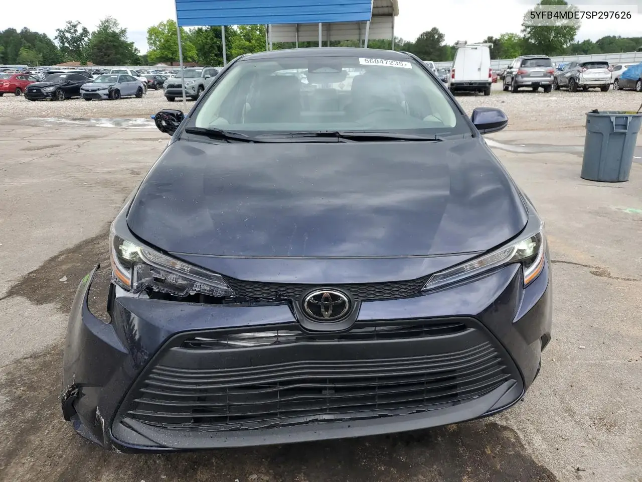 2025 Toyota Corolla Le VIN: 5YFB4MDE7SP297626 Lot: 56047235