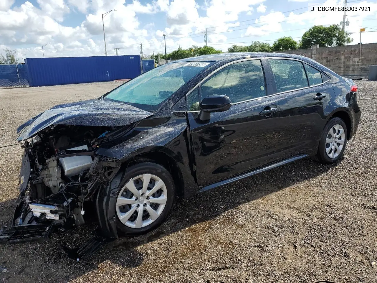 2025 Toyota Corolla Le VIN: JTDBCMFE8SJ037921 Lot: 61165195