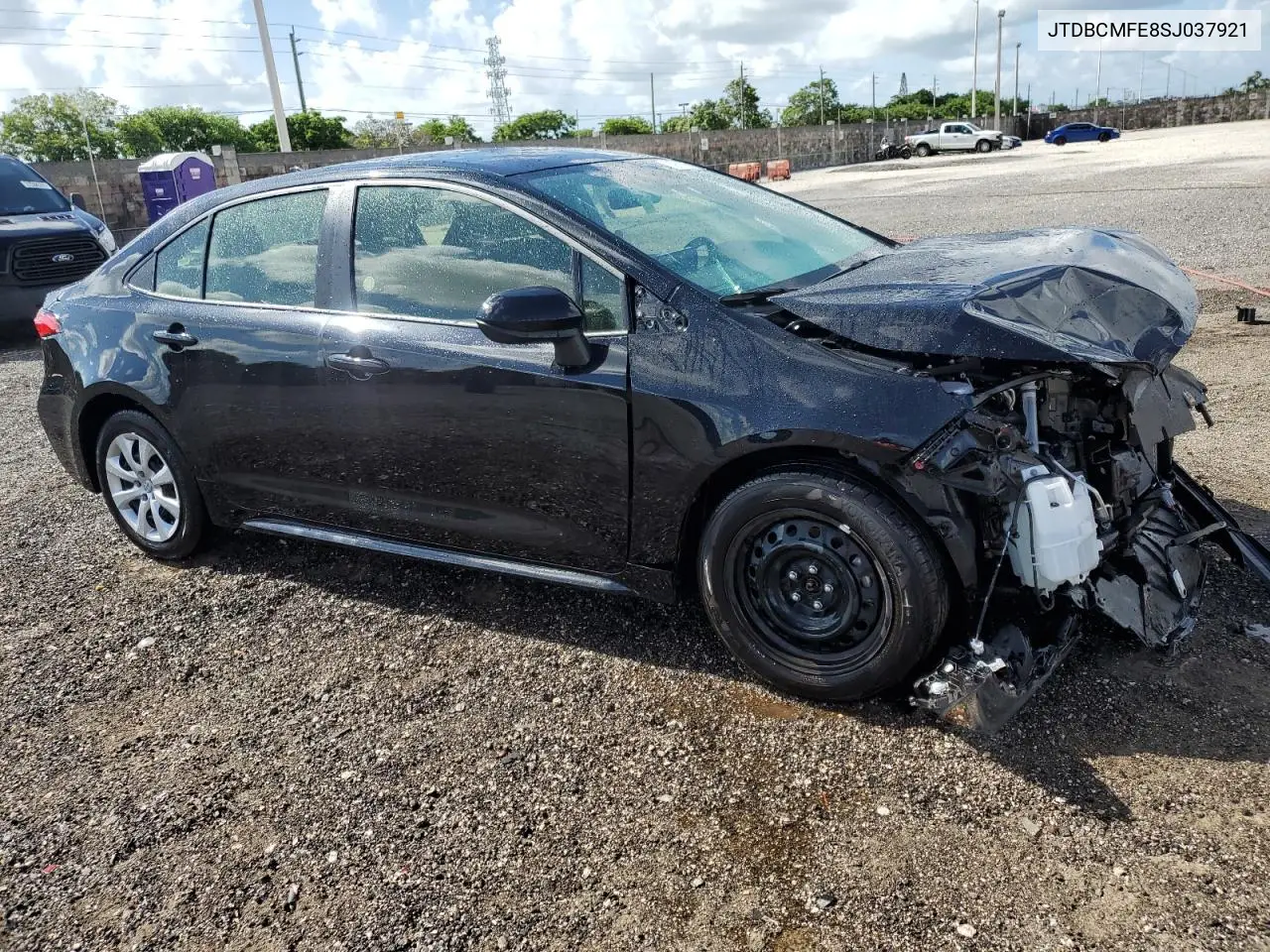 2025 Toyota Corolla Le VIN: JTDBCMFE8SJ037921 Lot: 61165195