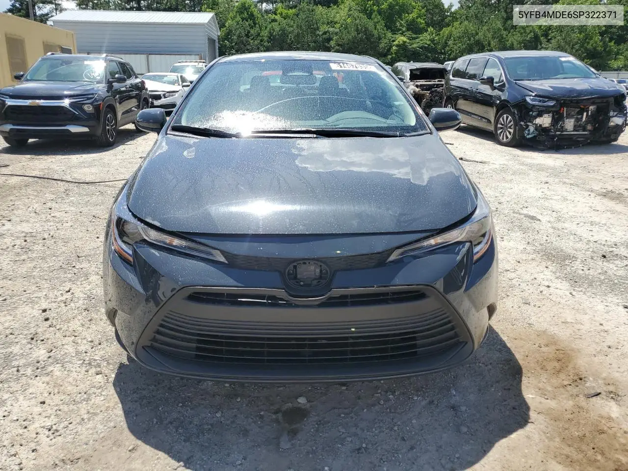 2025 Toyota Corolla Le VIN: 5YFB4MDE6SP322371 Lot: 61467635