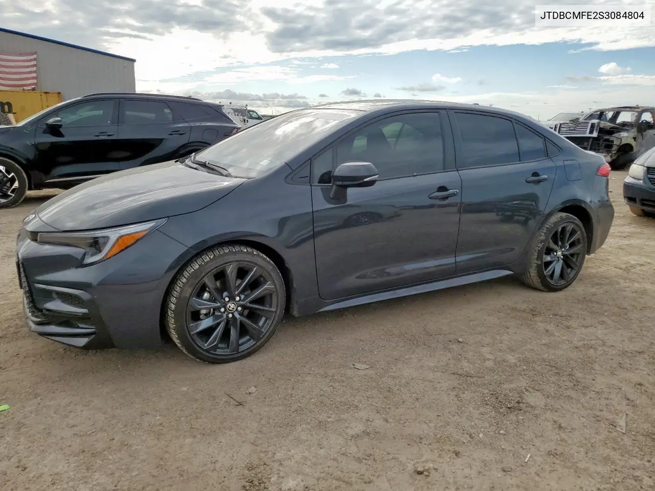 2025 Toyota Corolla Le VIN: JTDBCMFE2S3084804 Lot: 62214675