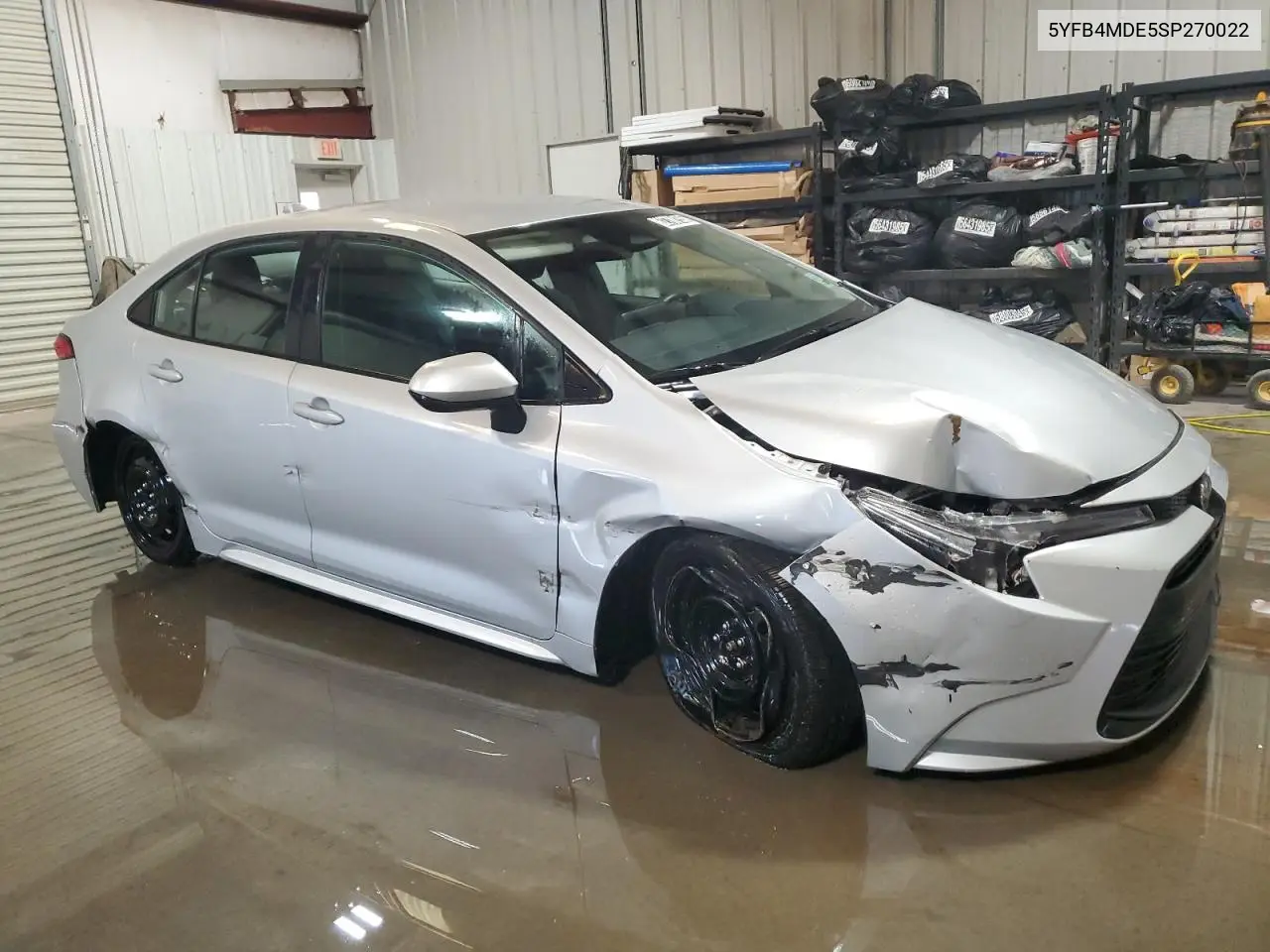 2025 Toyota Corolla Le VIN: 5YFB4MDE5SP270022 Lot: 62780155
