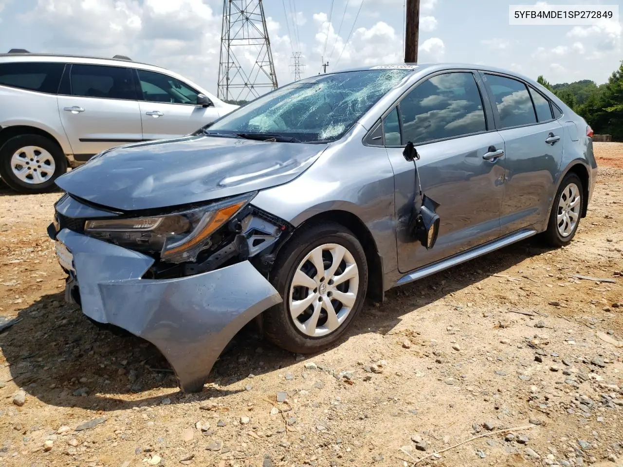 2025 Toyota Corolla Le VIN: 5YFB4MDE1SP272849 Lot: 63051385