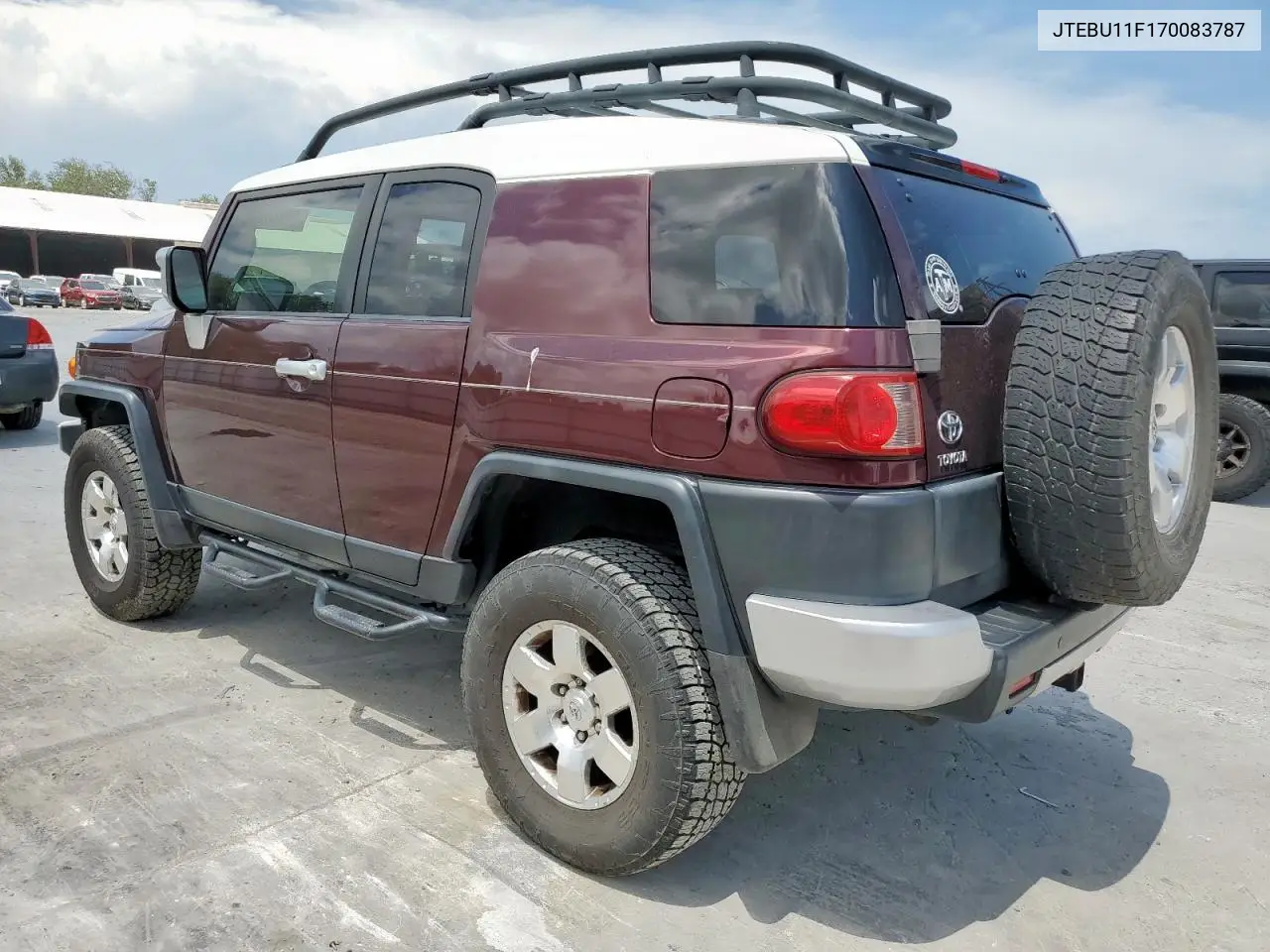 2007 Toyota Fj Cruiser VIN: JTEBU11F170083787 Lot: 59514655
