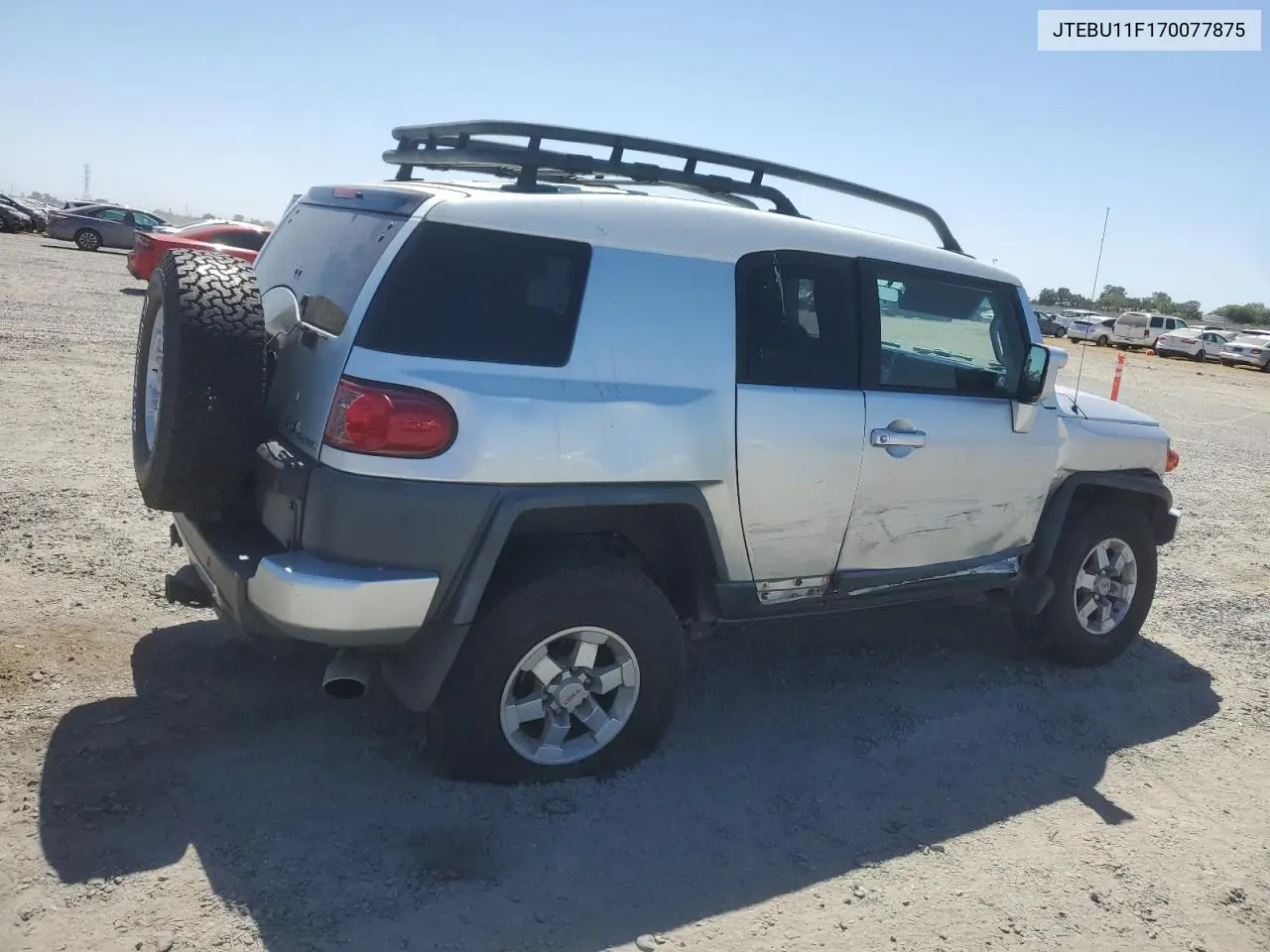 2007 Toyota Fj Cruiser VIN: JTEBU11F170077875 Lot: 60502565