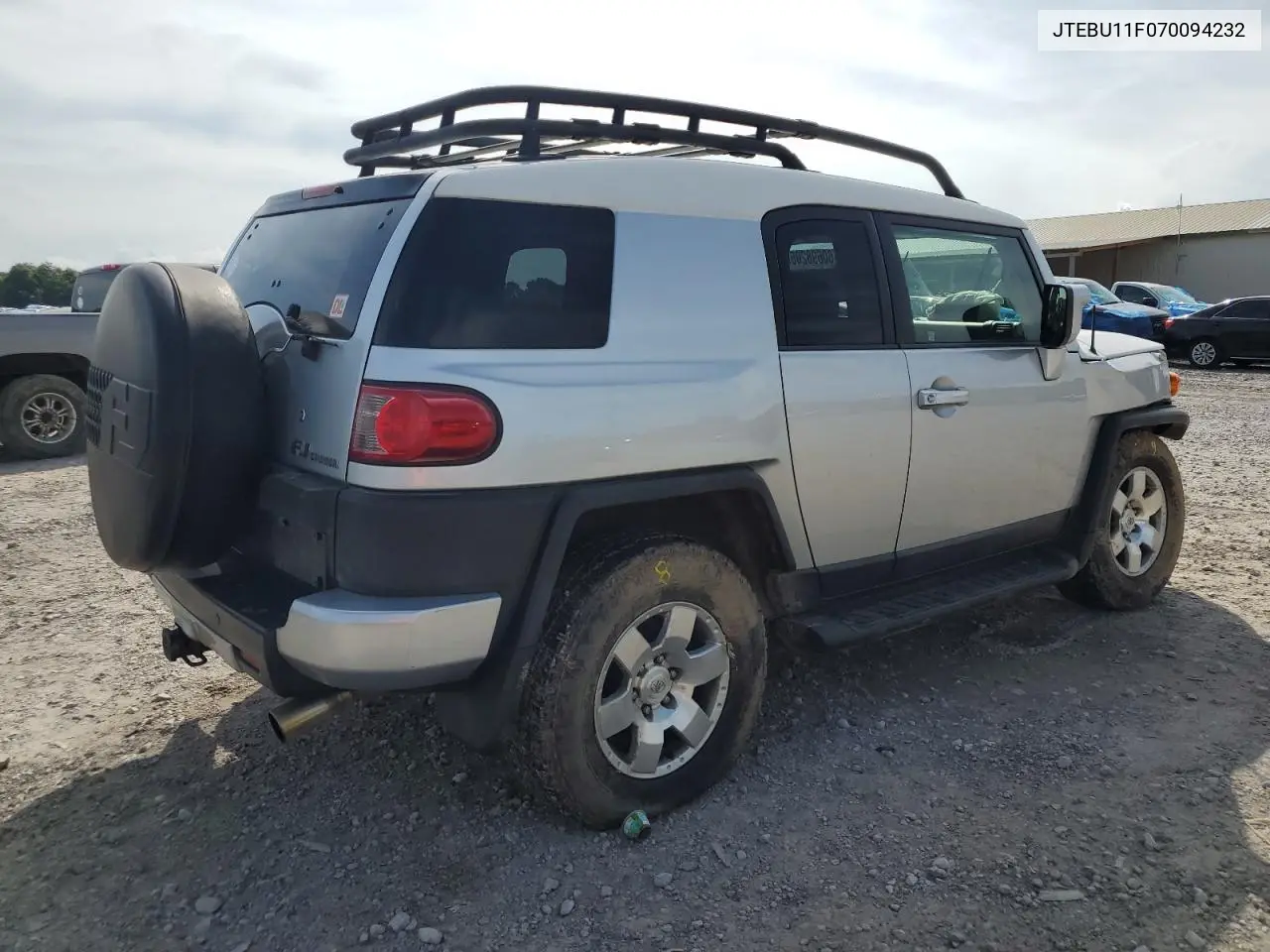 2007 Toyota Fj Cruiser VIN: JTEBU11F070094232 Lot: 60698205