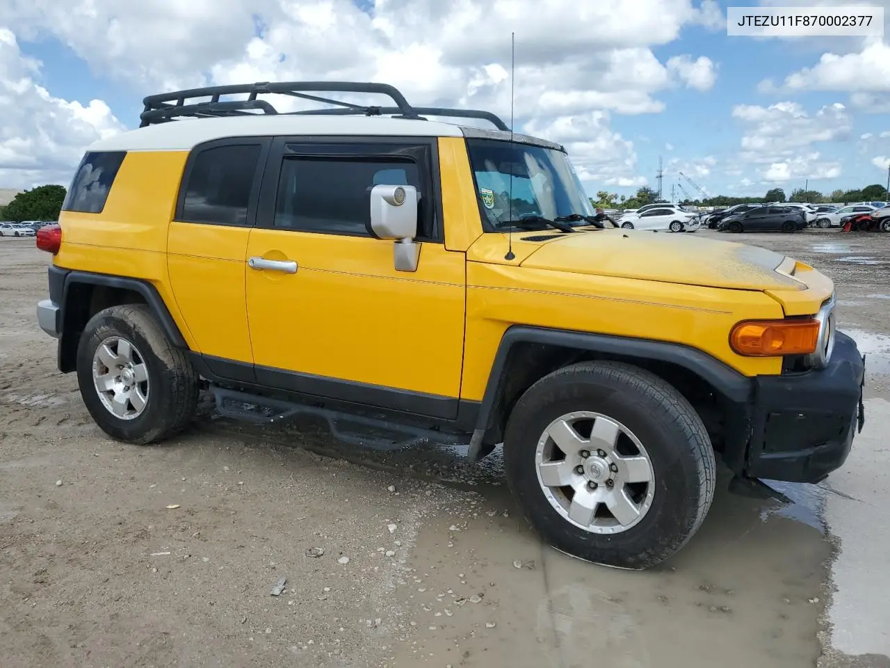 2007 Toyota Fj Cruiser VIN: JTEZU11F870002377 Lot: 61998145