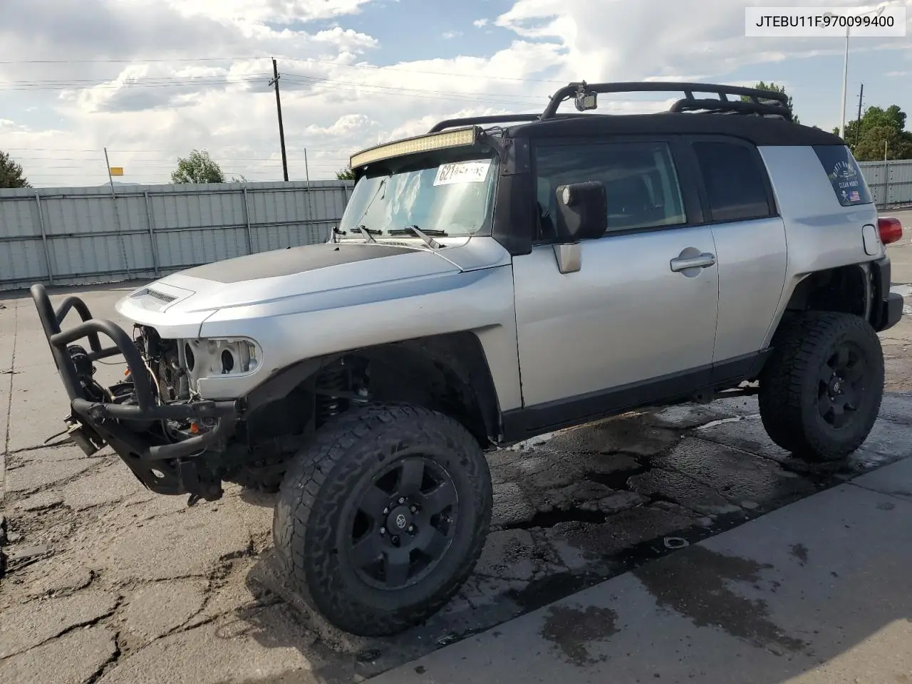 2007 Toyota Fj Cruiser VIN: JTEBU11F970099400 Lot: 62149715