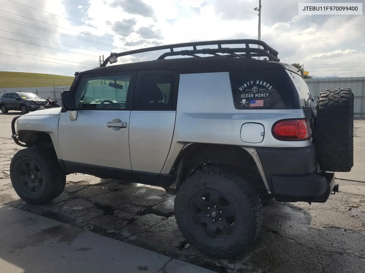 2007 Toyota Fj Cruiser VIN: JTEBU11F970099400 Lot: 62149715