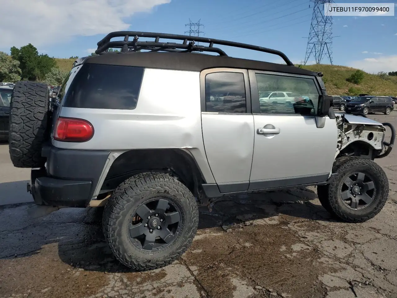 2007 Toyota Fj Cruiser VIN: JTEBU11F970099400 Lot: 62149715