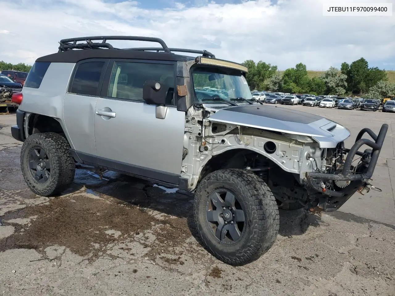 2007 Toyota Fj Cruiser VIN: JTEBU11F970099400 Lot: 62149715