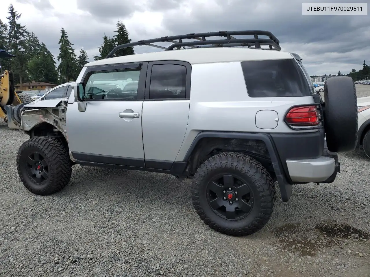 2007 Toyota Fj Cruiser VIN: JTEBU11F970029511 Lot: 62341285
