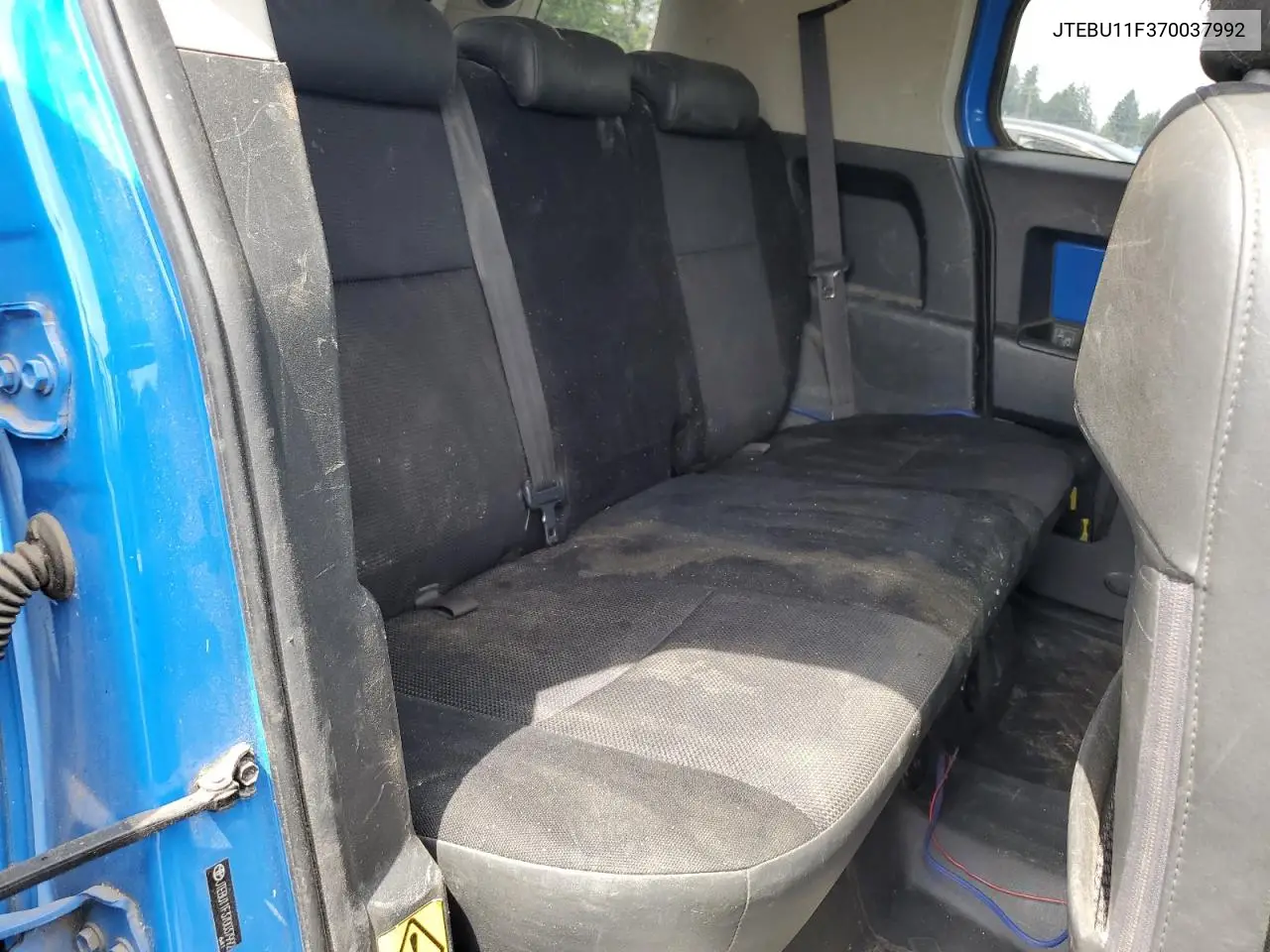 2007 Toyota Fj Cruiser VIN: JTEBU11F370037992 Lot: 62379815