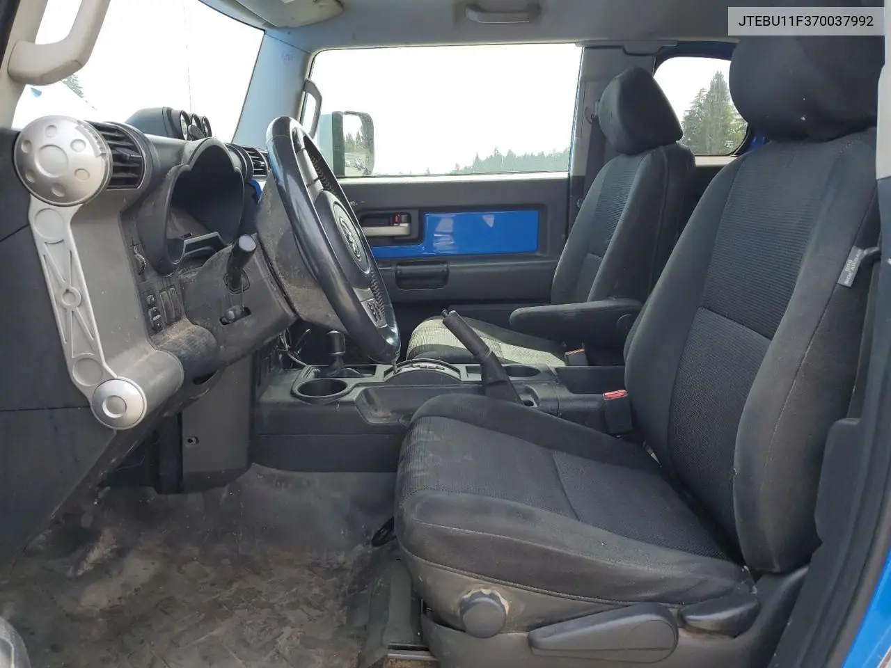 2007 Toyota Fj Cruiser VIN: JTEBU11F370037992 Lot: 62379815