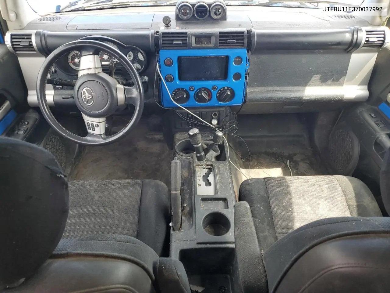 2007 Toyota Fj Cruiser VIN: JTEBU11F370037992 Lot: 62379815