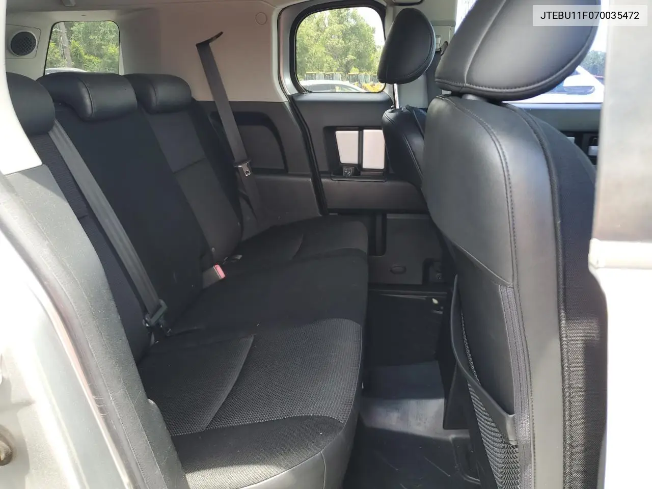 2007 Toyota Fj Cruiser VIN: JTEBU11F070035472 Lot: 62500365