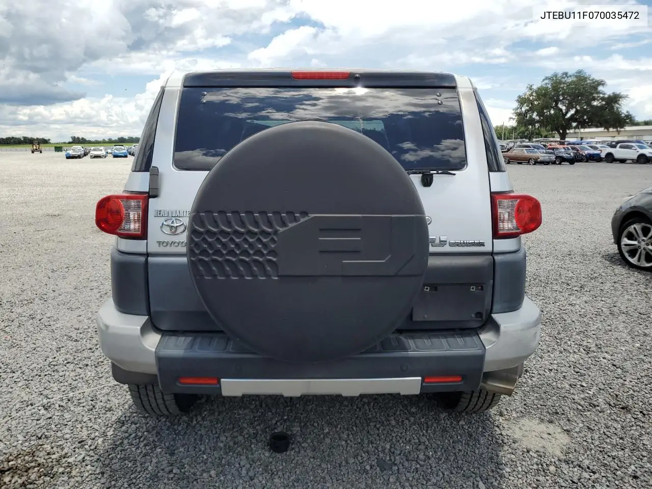 2007 Toyota Fj Cruiser VIN: JTEBU11F070035472 Lot: 62500365