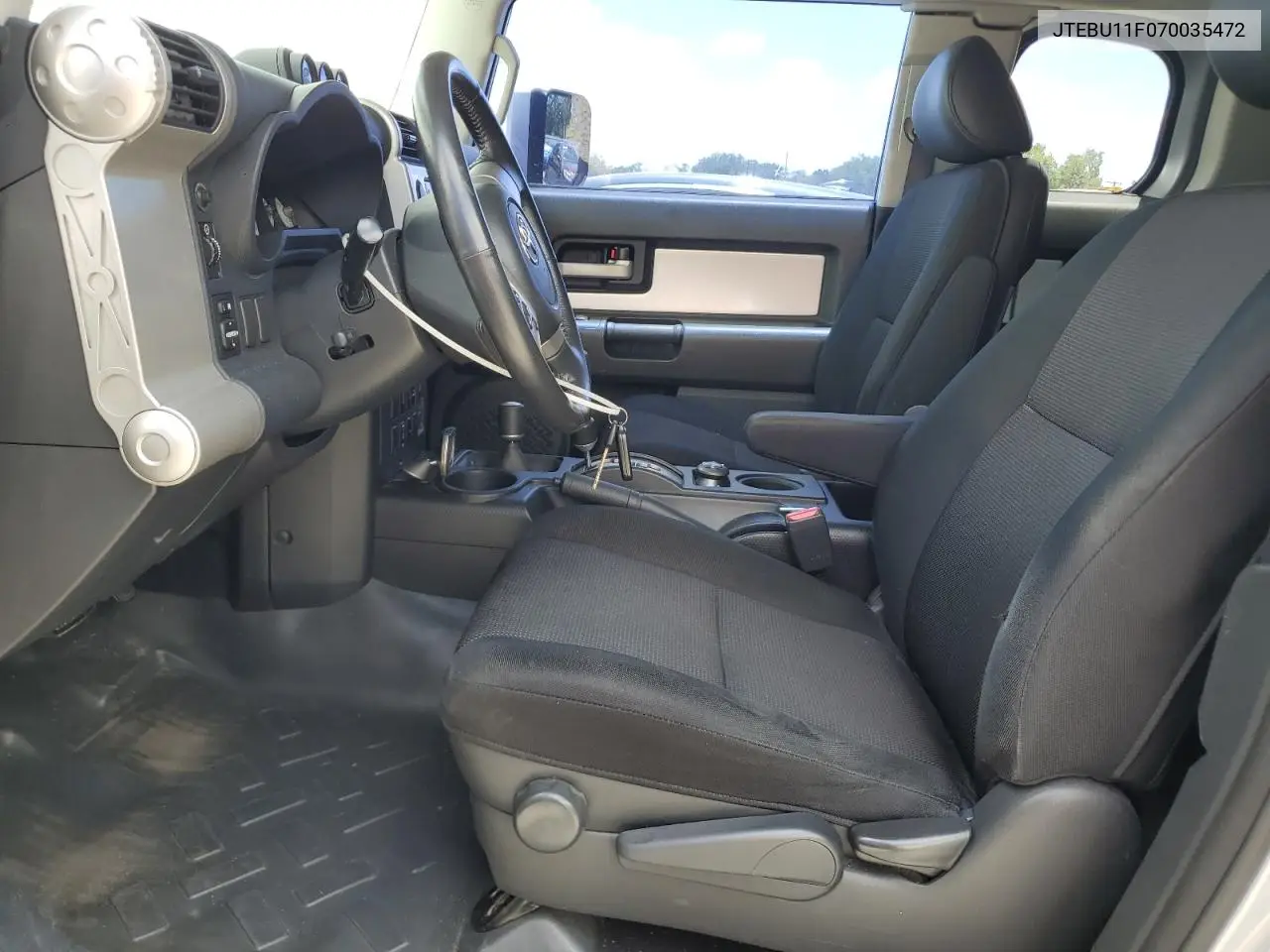 2007 Toyota Fj Cruiser VIN: JTEBU11F070035472 Lot: 62500365