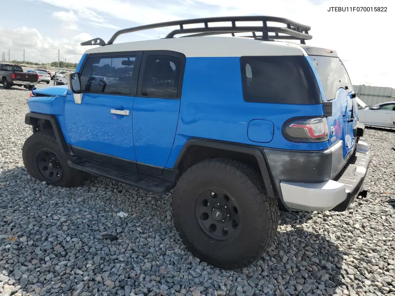 2007 Toyota Fj Cruiser VIN: JTEBU11F070015822 Lot: 62741945