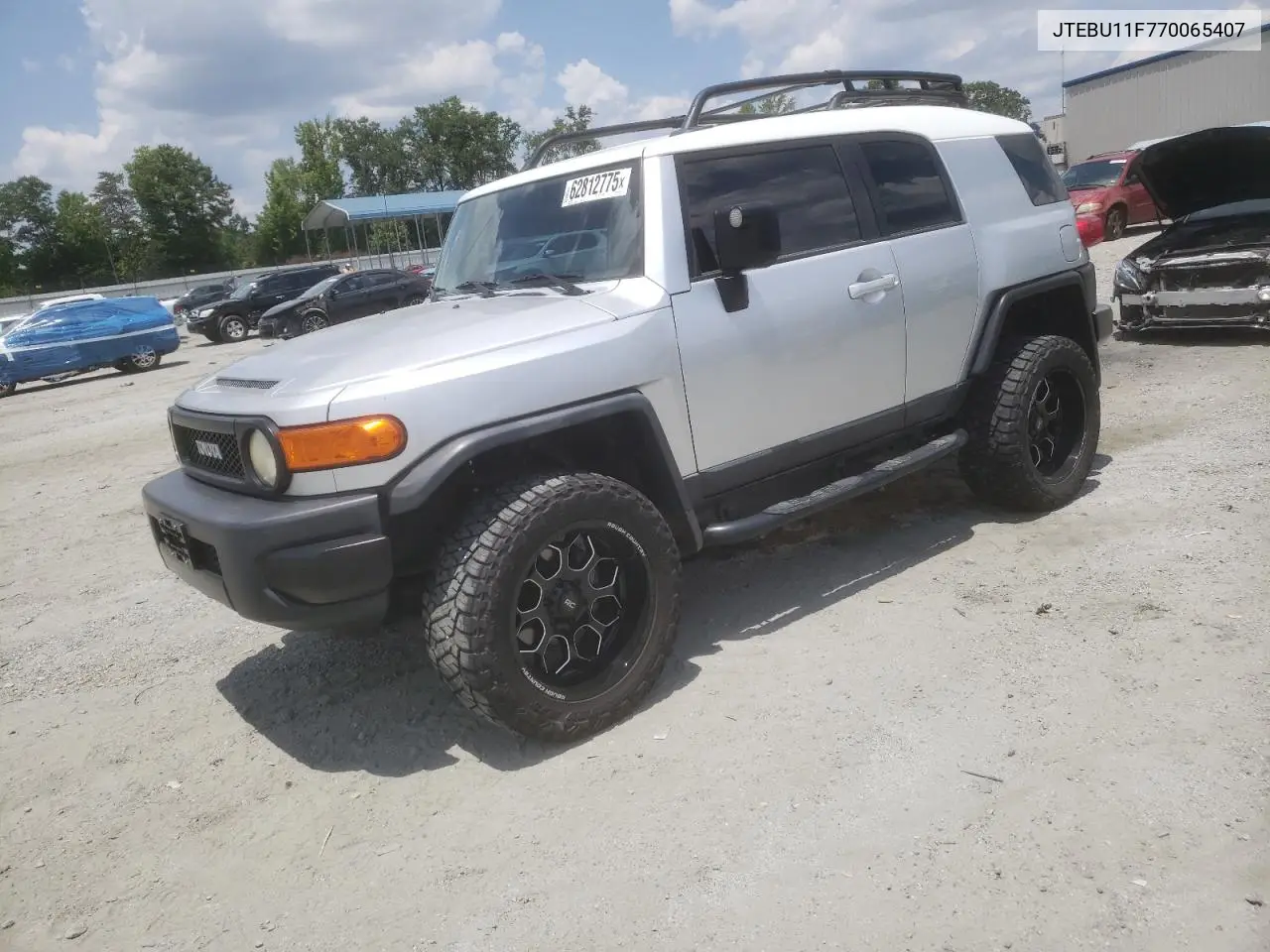 2007 Toyota Fj Cruiser VIN: JTEBU11F770065407 Lot: 62812775