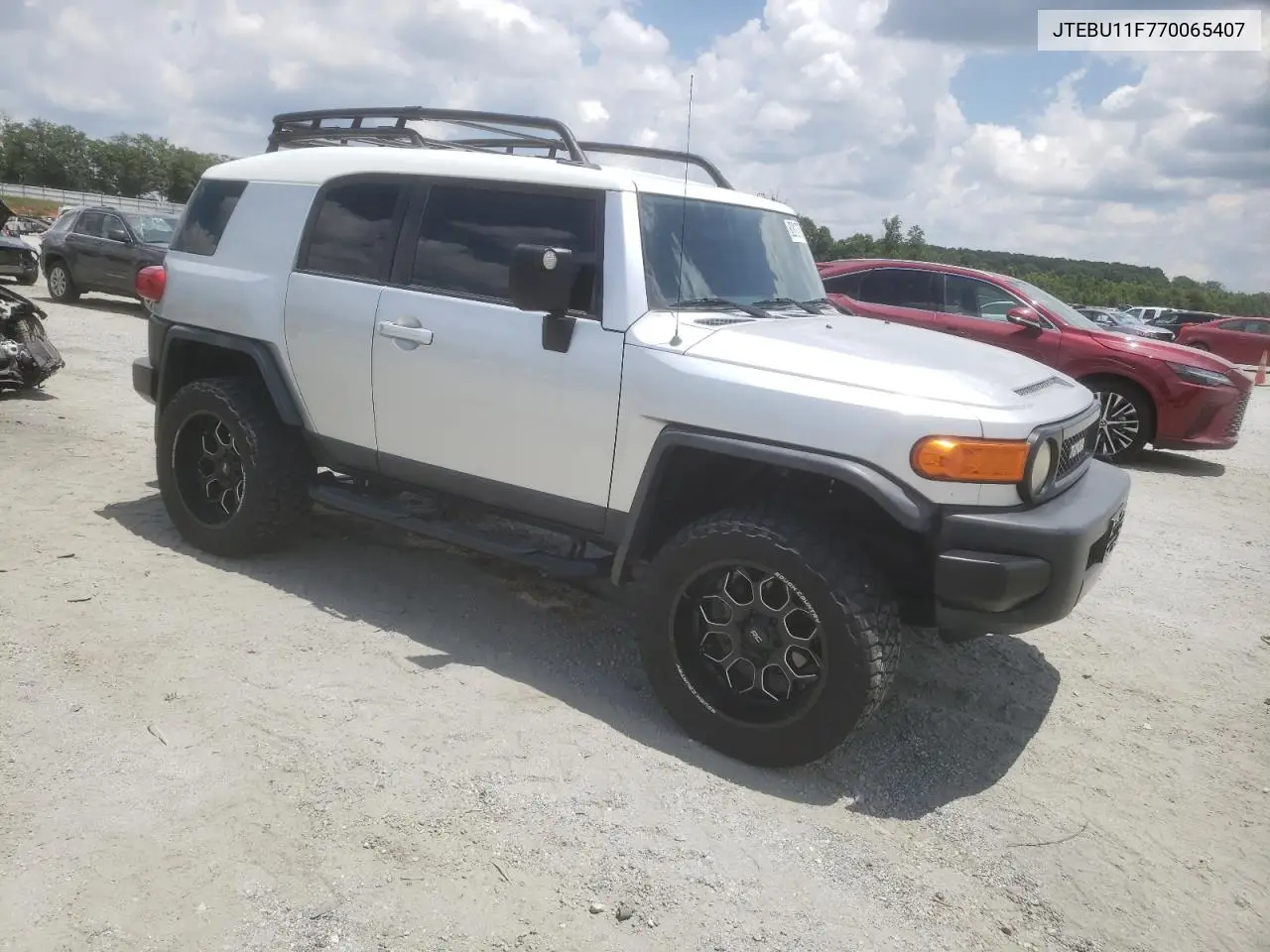 2007 Toyota Fj Cruiser VIN: JTEBU11F770065407 Lot: 62812775