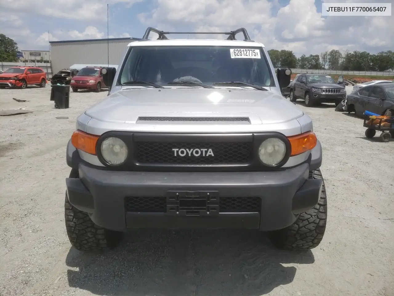 2007 Toyota Fj Cruiser VIN: JTEBU11F770065407 Lot: 62812775