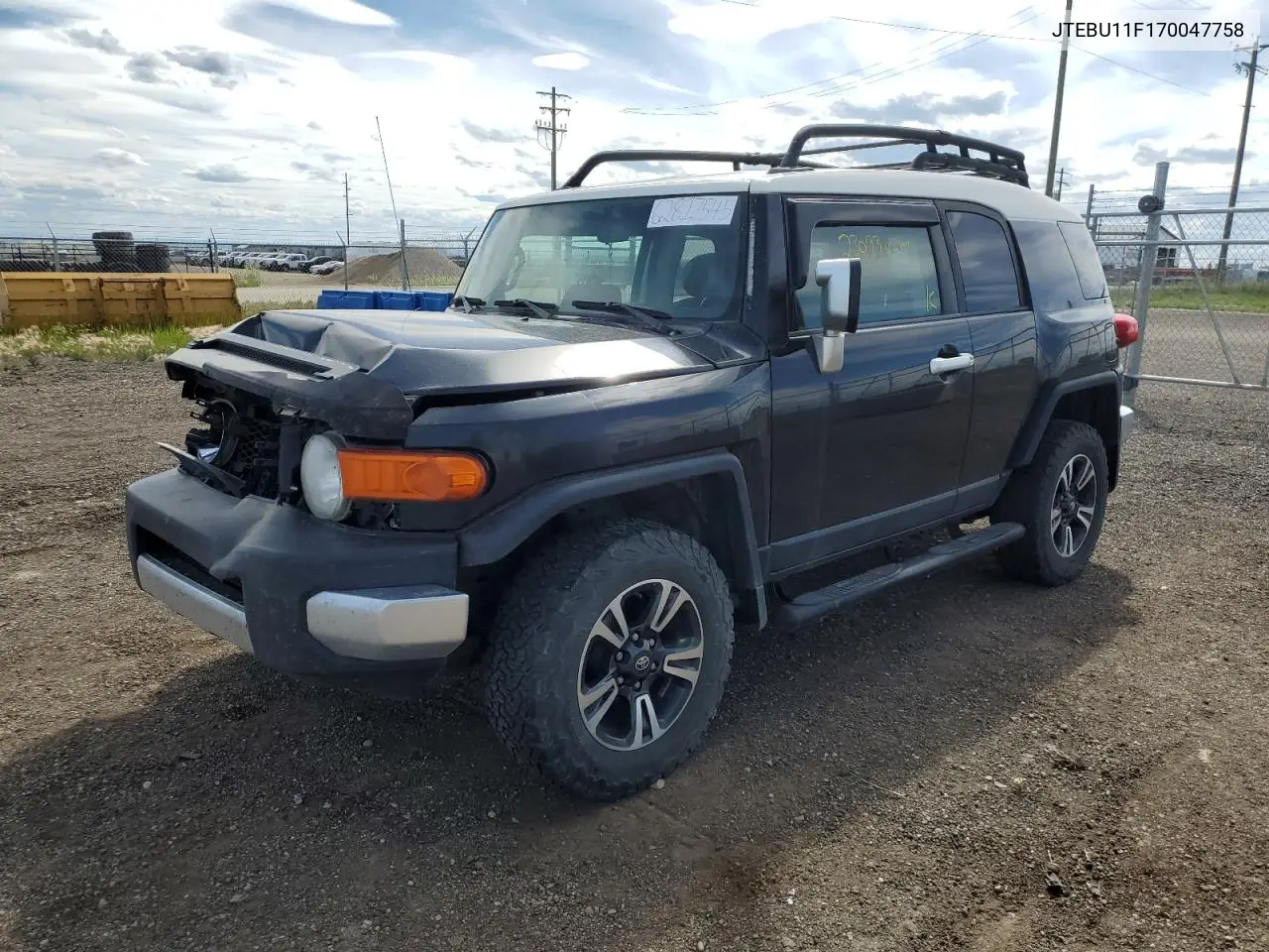 2007 Toyota Fj Cruiser VIN: JTEBU11F170047758 Lot: 62817545