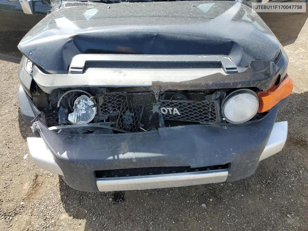 2007 Toyota Fj Cruiser VIN: JTEBU11F170047758 Lot: 62817545