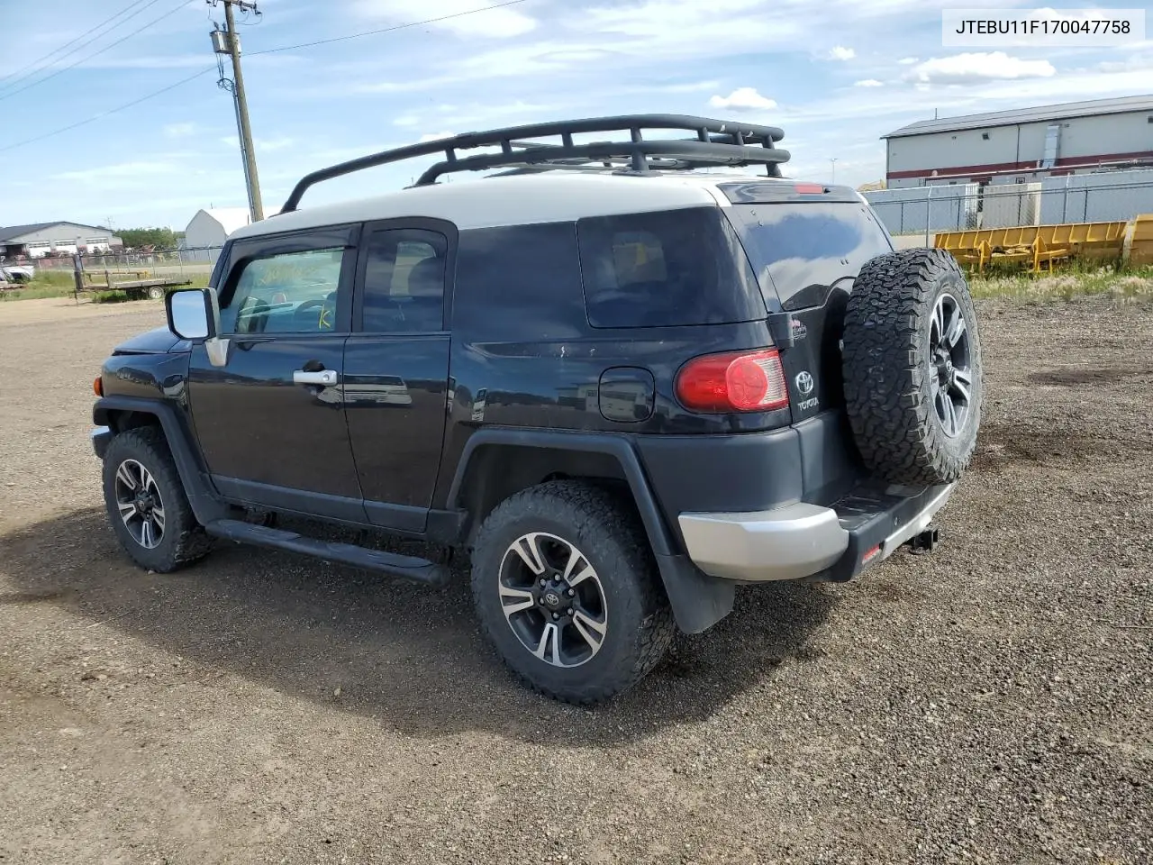 2007 Toyota Fj Cruiser VIN: JTEBU11F170047758 Lot: 62817545