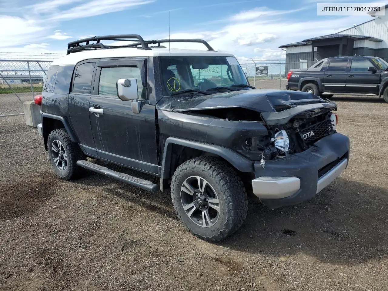 2007 Toyota Fj Cruiser VIN: JTEBU11F170047758 Lot: 62817545