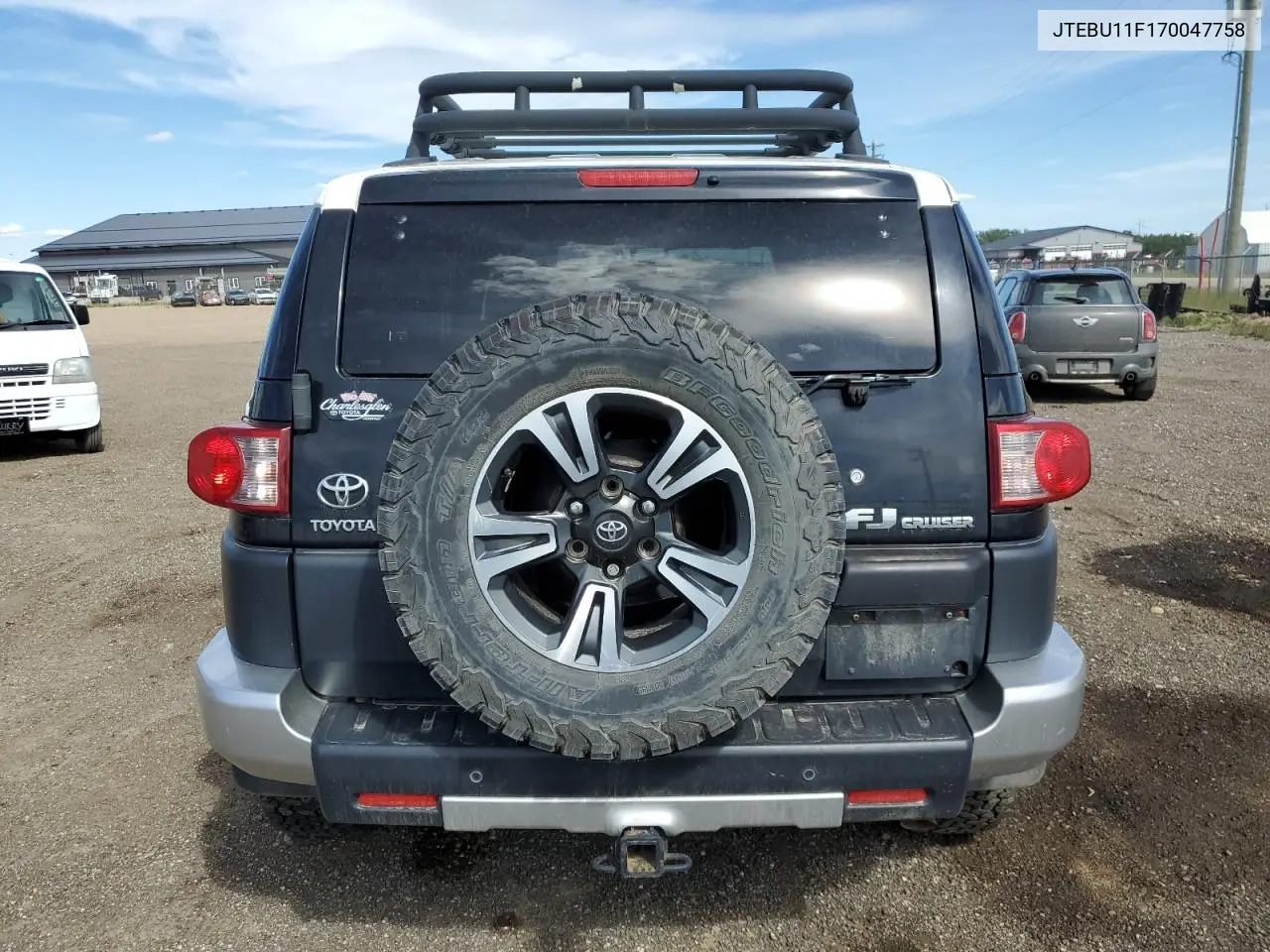 2007 Toyota Fj Cruiser VIN: JTEBU11F170047758 Lot: 62817545
